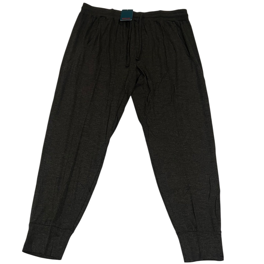 Tommy John Women's XL Lounge Jogger Charcoal Gray Drawstring Pajama Pants NWT